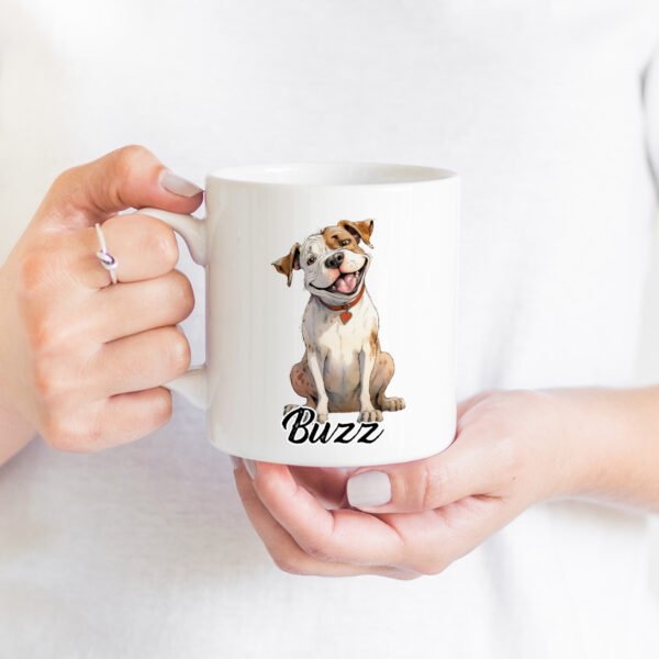 American Bulldog Funny Dog Breed mug - Image 2