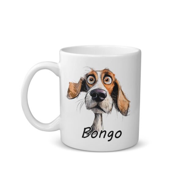 Beagle headshot Funny Dog Breed mug