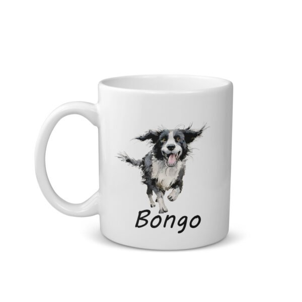 Border Collie 2 Funny Dog Breed mug