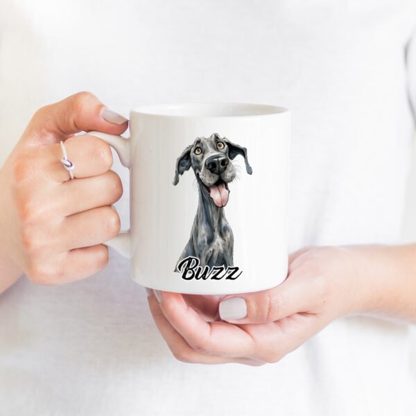 Great Dane Funny Dog Breed mug - Image 2