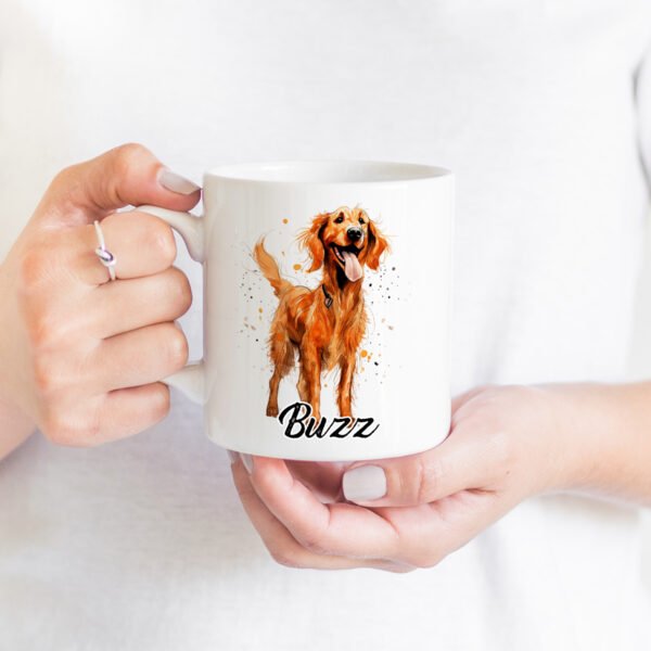 Irish Setter Funny Dog Breed mug - Image 3