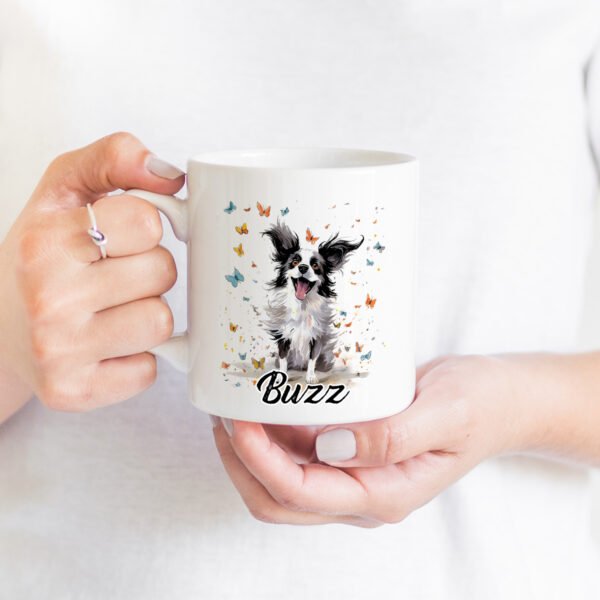 Papillon Funny Dog Breed mug - Image 2