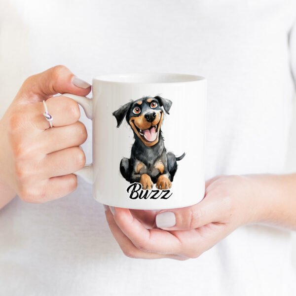 Rottweiler Funny Dog Breed mug - Image 2