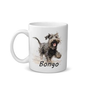 Russian Terrier Funny Dog Breed mug