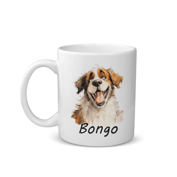 Saint Bernard Funny Dog Breed mug