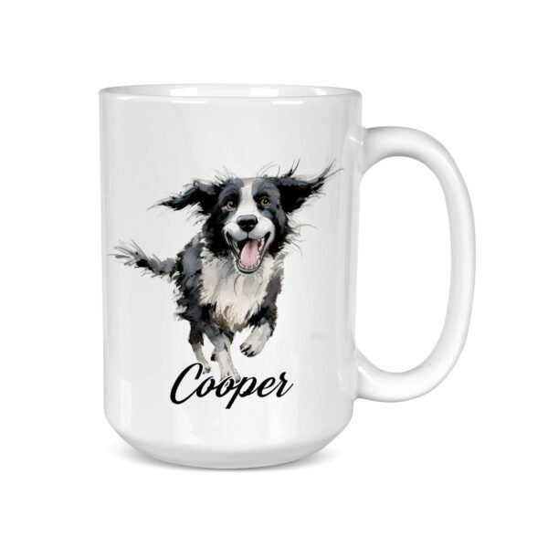 Border Collie 2 Funny Dog Breed mug - Image 4