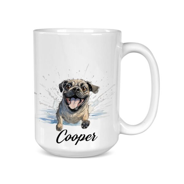 Pug Funny Dog Breed mug - Image 4