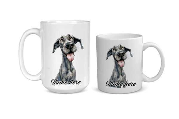 Great Dane Funny Dog Breed mug - Image 3