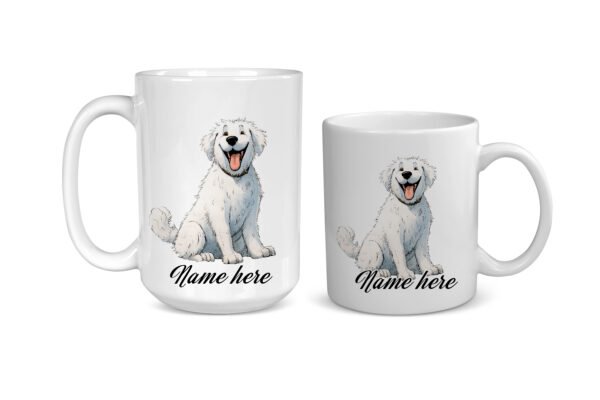 Kuvasz Funny Dog Breed mug - Image 3