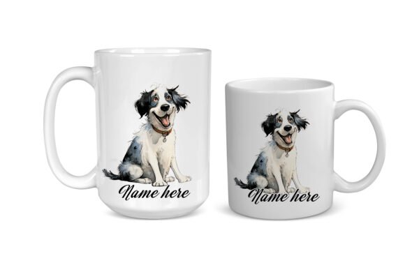 Landseer Funny Dog Breed mug - Image 3