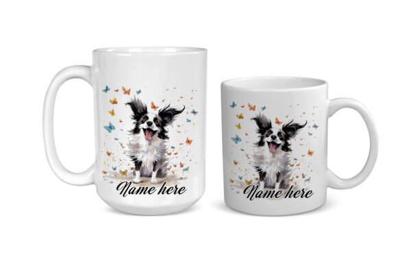 Papillon Funny Dog Breed mug - Image 3