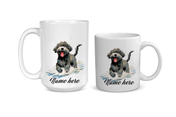 Portuguese Water Dog Funny Dog Breed mug - Image 3