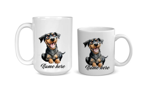 Rottweiler Funny Dog Breed mug - Image 3