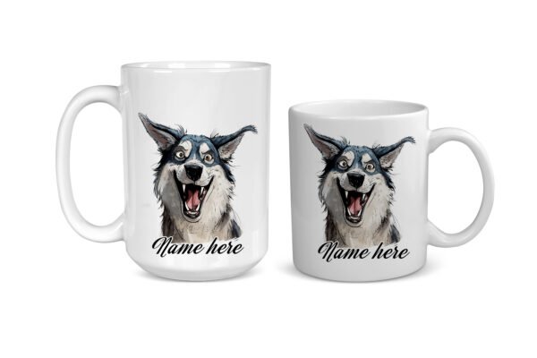 Siberian Husky Funny Dog Breed mug - Image 3