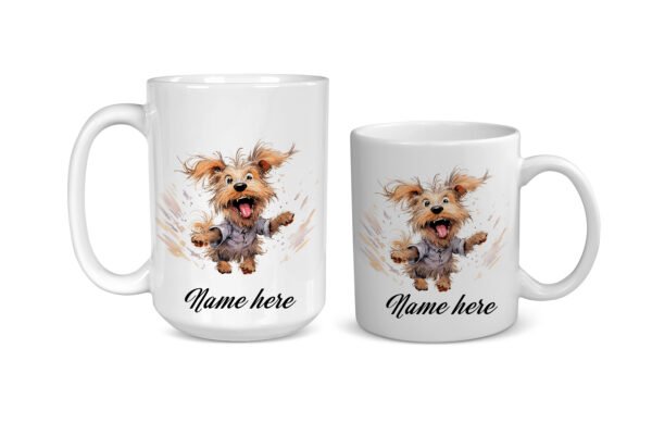 Yorkshire Funny Dog Breed mug - Image 3
