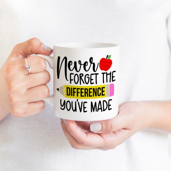 Teacher appreciation mug - Never Forget