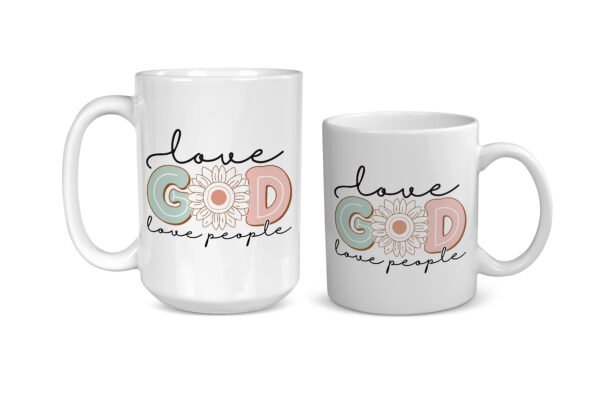 Faith Mug Collection - Love God Love People - Image 2