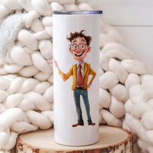 Personalized Profession-Themed Tumbler – Teacher 1 (male)