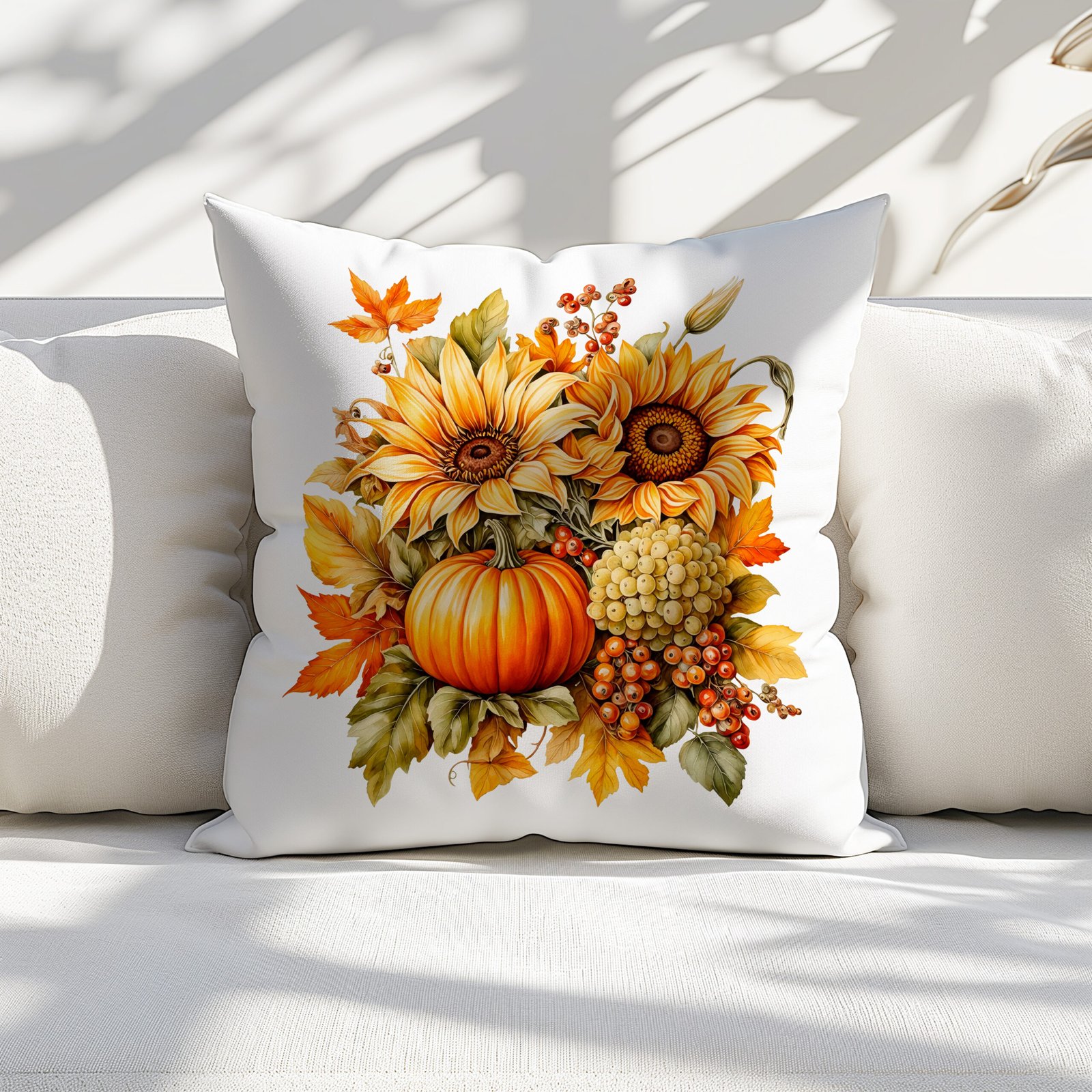 Housse de coussin avec illustration de chien Yorkshire (Copy)