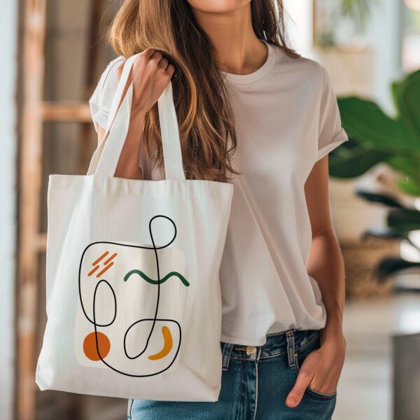 Tote bag Abstract Earth Collection - Image 2