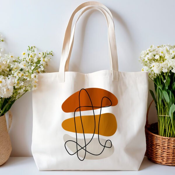 Tote bag Abstract Earth Collection