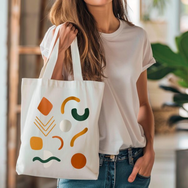 Tote bag Abstract Earth Collection - Image 2