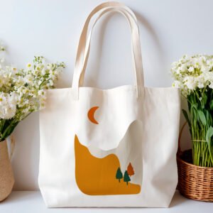 Tote bag Abstract Earth Collection