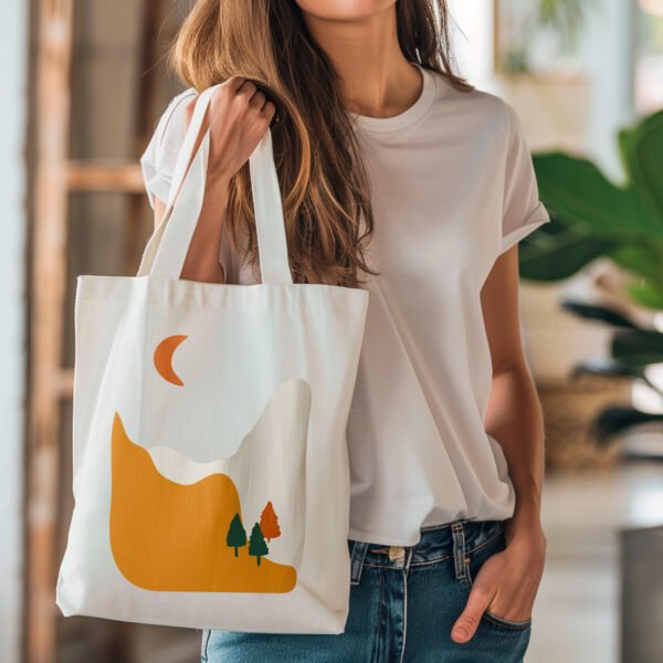 Tote bag Abstract Earth Collection - Image 2