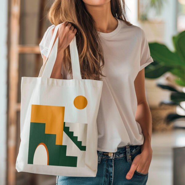 Tote bag Abstract Earth Collection - Image 2