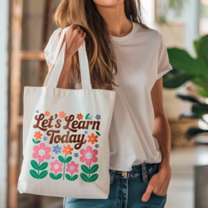 Tote bag - Let's Learn Today